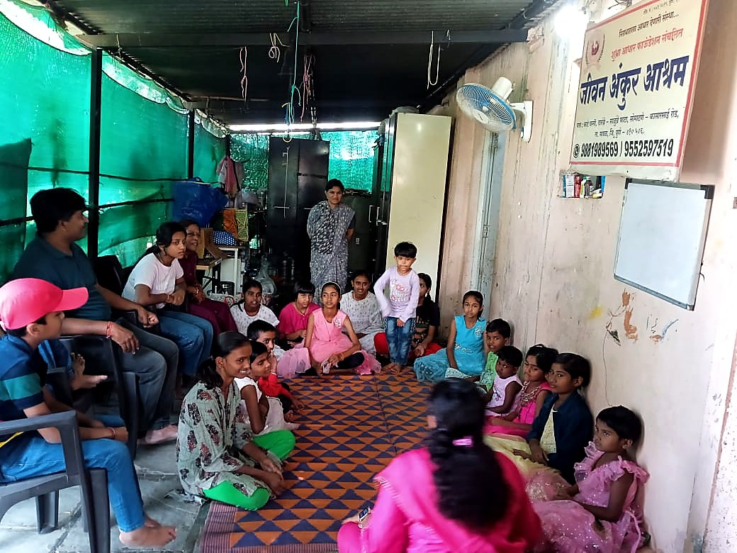 जीवन अंकुर आश्रमातील मुलांचा दैनंदिन उपक्रम